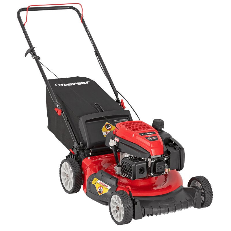 Troy-Bilt TB120 Series 11A-A2C2066 3-in-1 Lawn Mower, 163 cc Engine Displacement, Gas, 21 in W Cutting