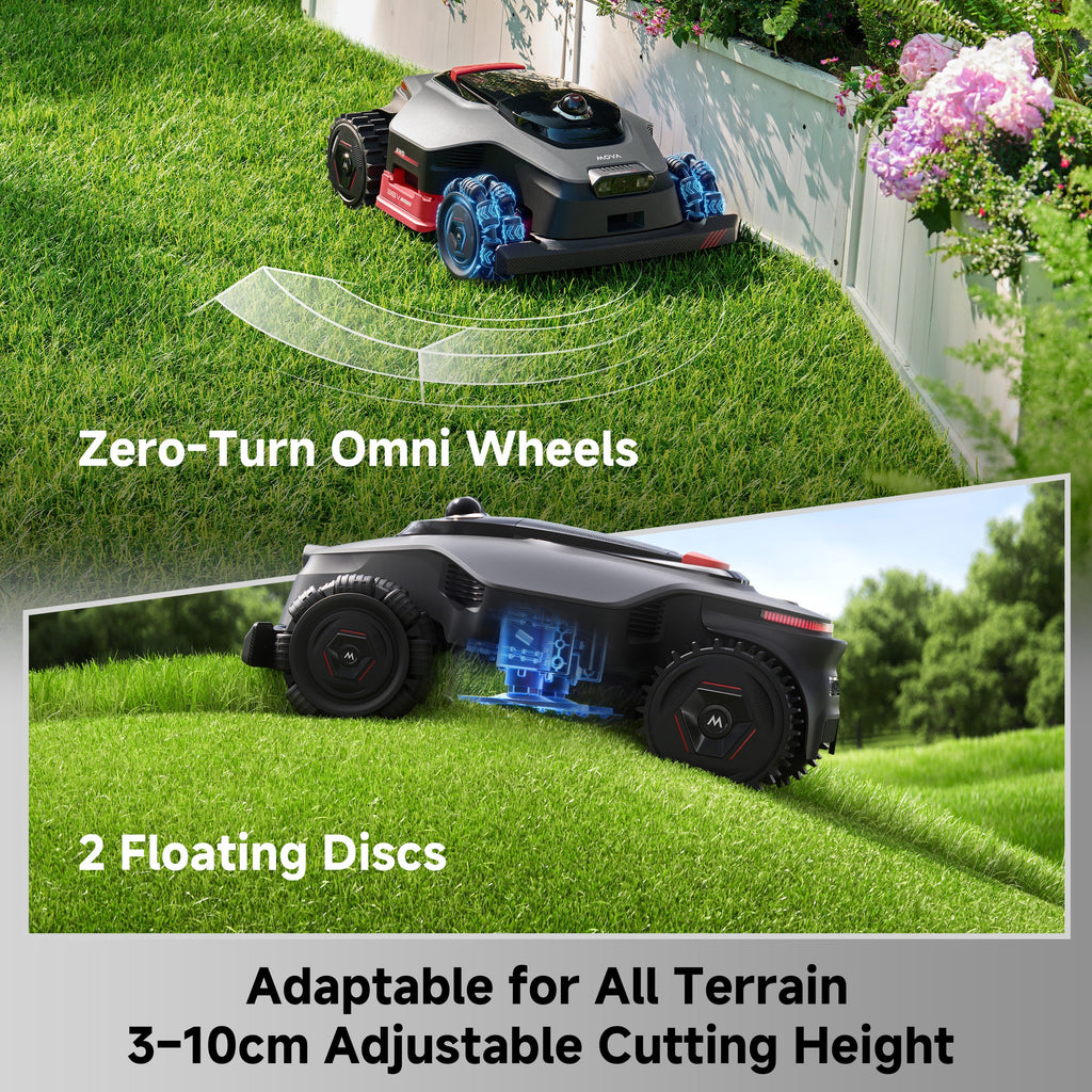 MOVA Lidax Ultra 3000 AWD Robotic Lawn Mower | 0.75 acre