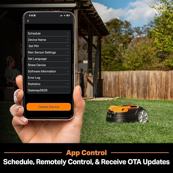 LawnMaster OcuMow R1600 Robot Lawn Mower – VBRM701i4 Plus