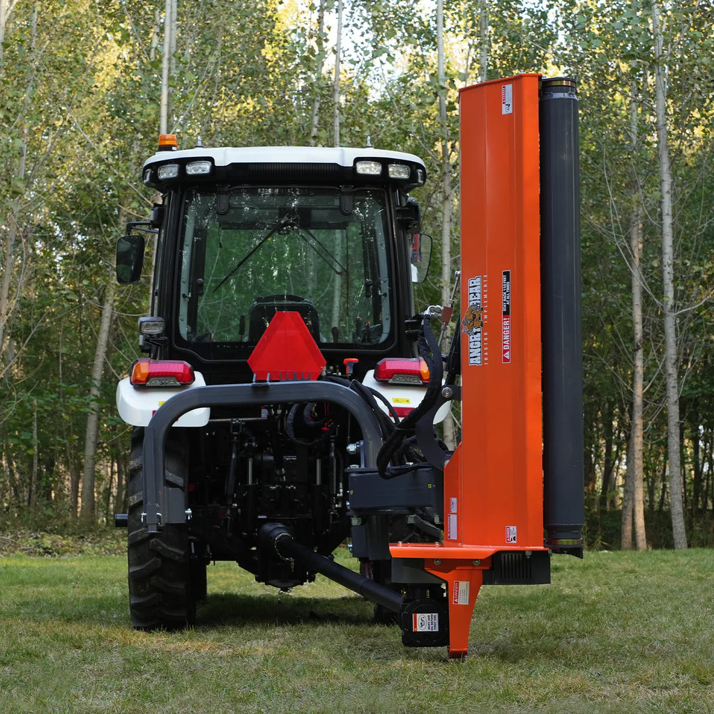72" Heavy Duty 3Point Offset Ditch Bank Verge Flail Mower,  70-110HP,  PTO Driven,  AGF72