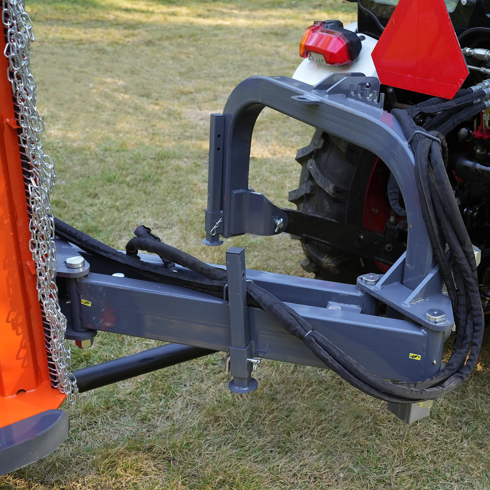 72" Heavy Duty 3Point Offset Ditch Bank Verge Flail Mower,  70-110HP,  PTO Driven,  AGF72