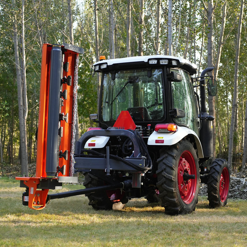 72" Heavy Duty 3Point Offset Ditch Bank Verge Flail Mower,  70-110HP,  PTO Driven,  AGF72