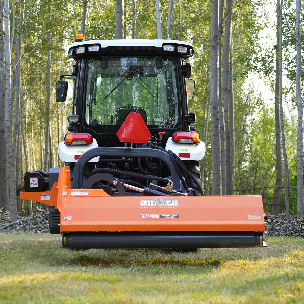 72" Heavy Duty 3Point Offset Ditch Bank Verge Flail Mower,  70-110HP,  PTO Driven,  AGF72