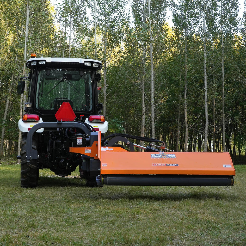 72" Heavy Duty 3Point Offset Ditch Bank Verge Flail Mower,  70-110HP,  PTO Driven,  AGF72
