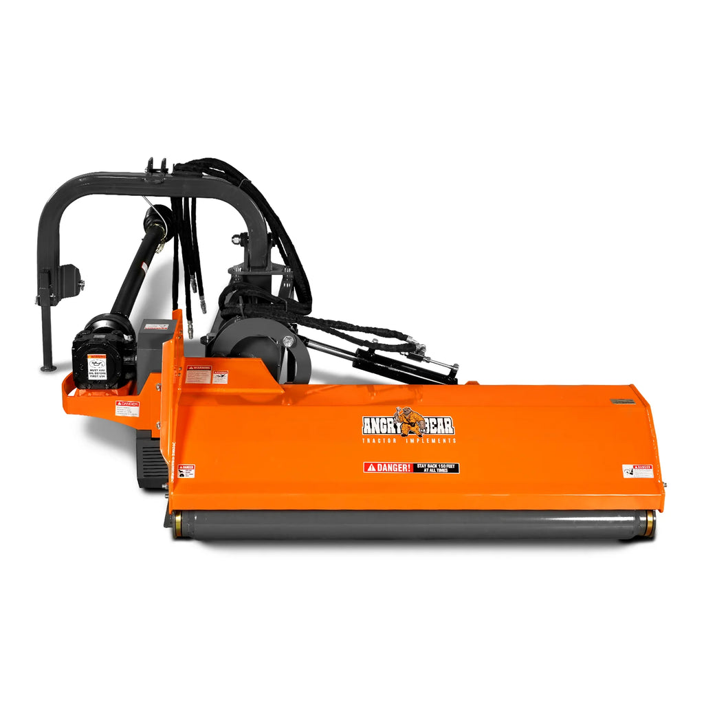 72" Heavy Duty 3Point Offset Ditch Bank Verge Flail Mower,  70-110HP,  PTO Driven,  AGF72