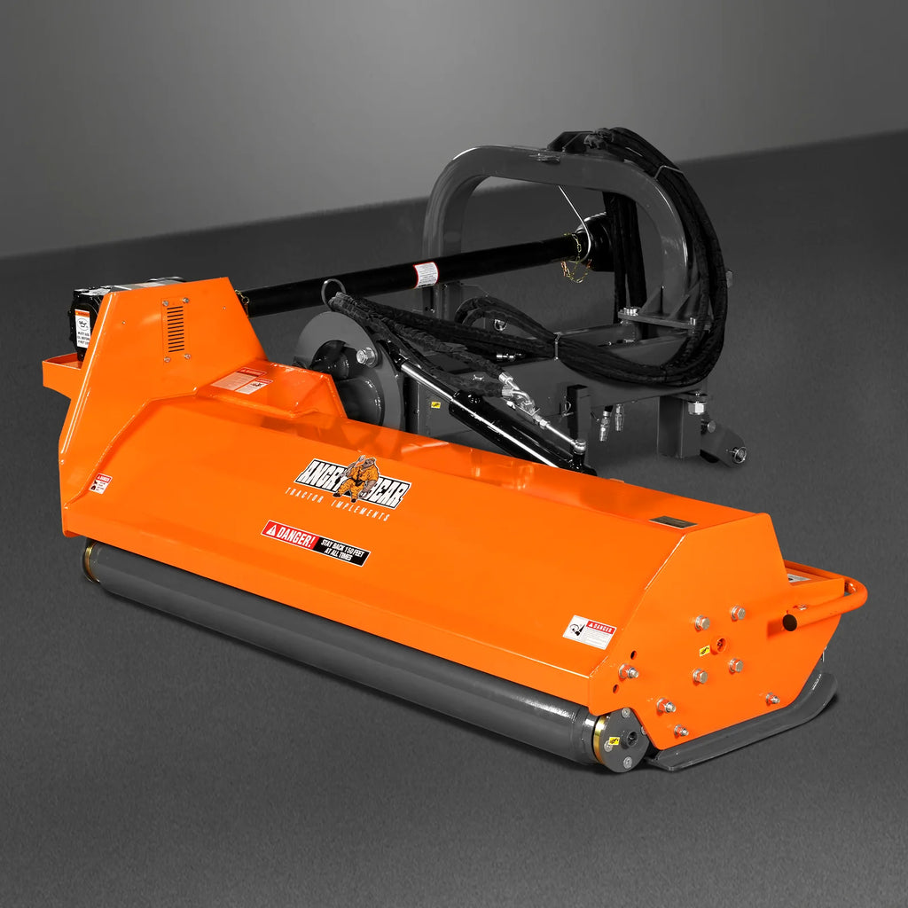 72" Heavy Duty 3Point Offset Ditch Bank Verge Flail Mower,  70-110HP,  PTO Driven,  AGF72