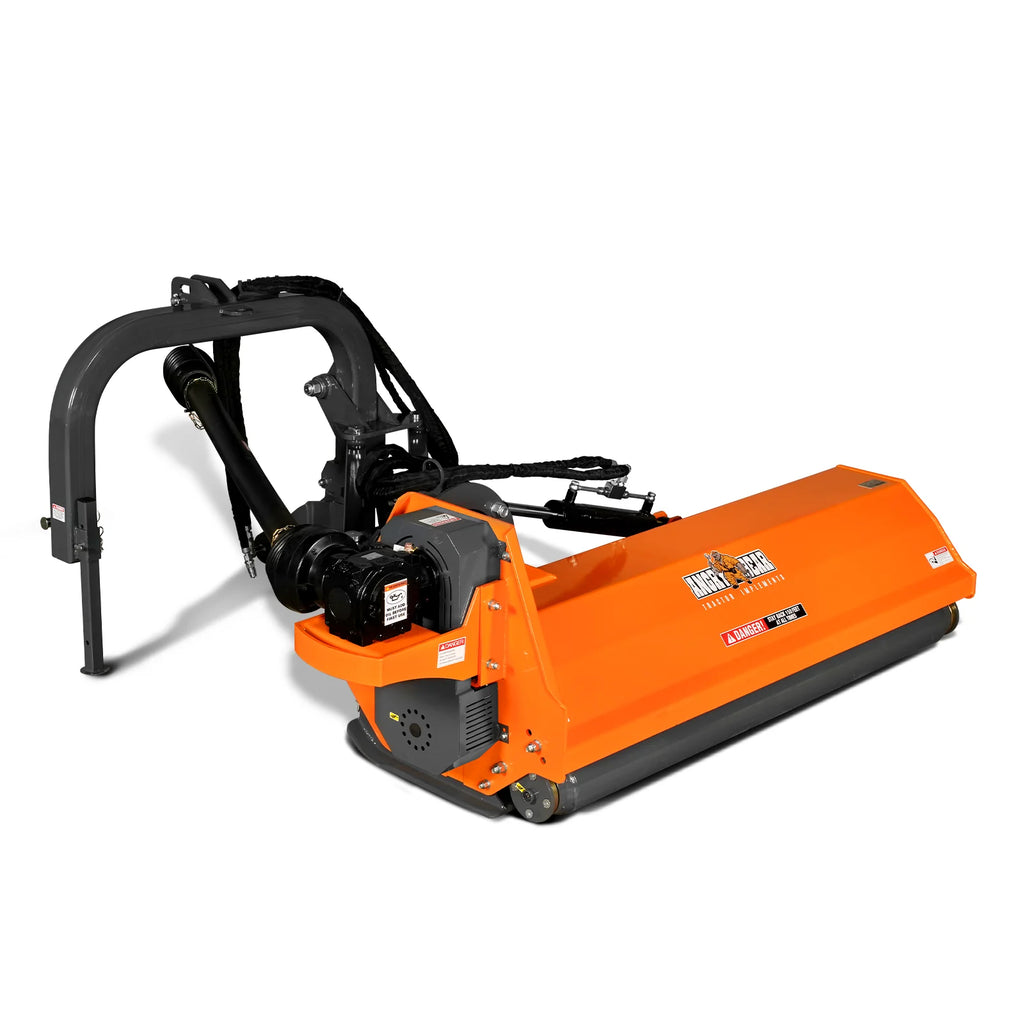 72" Heavy Duty 3Point Offset Ditch Bank Verge Flail Mower,  70-110HP,  PTO Driven,  AGF72