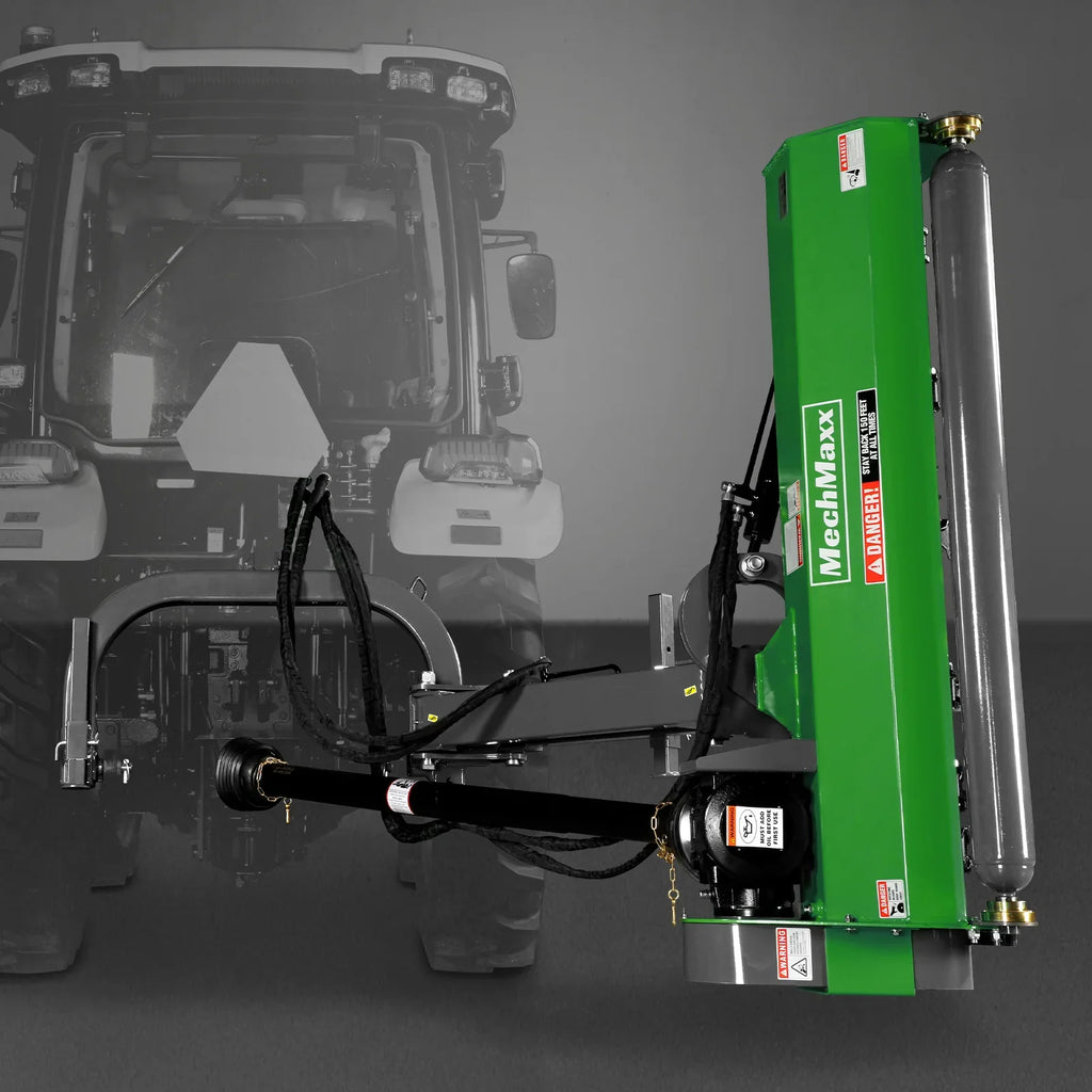 60" Standard 3Point Offset Flail Ditch Bank Mower, 25-60HP, VAM60