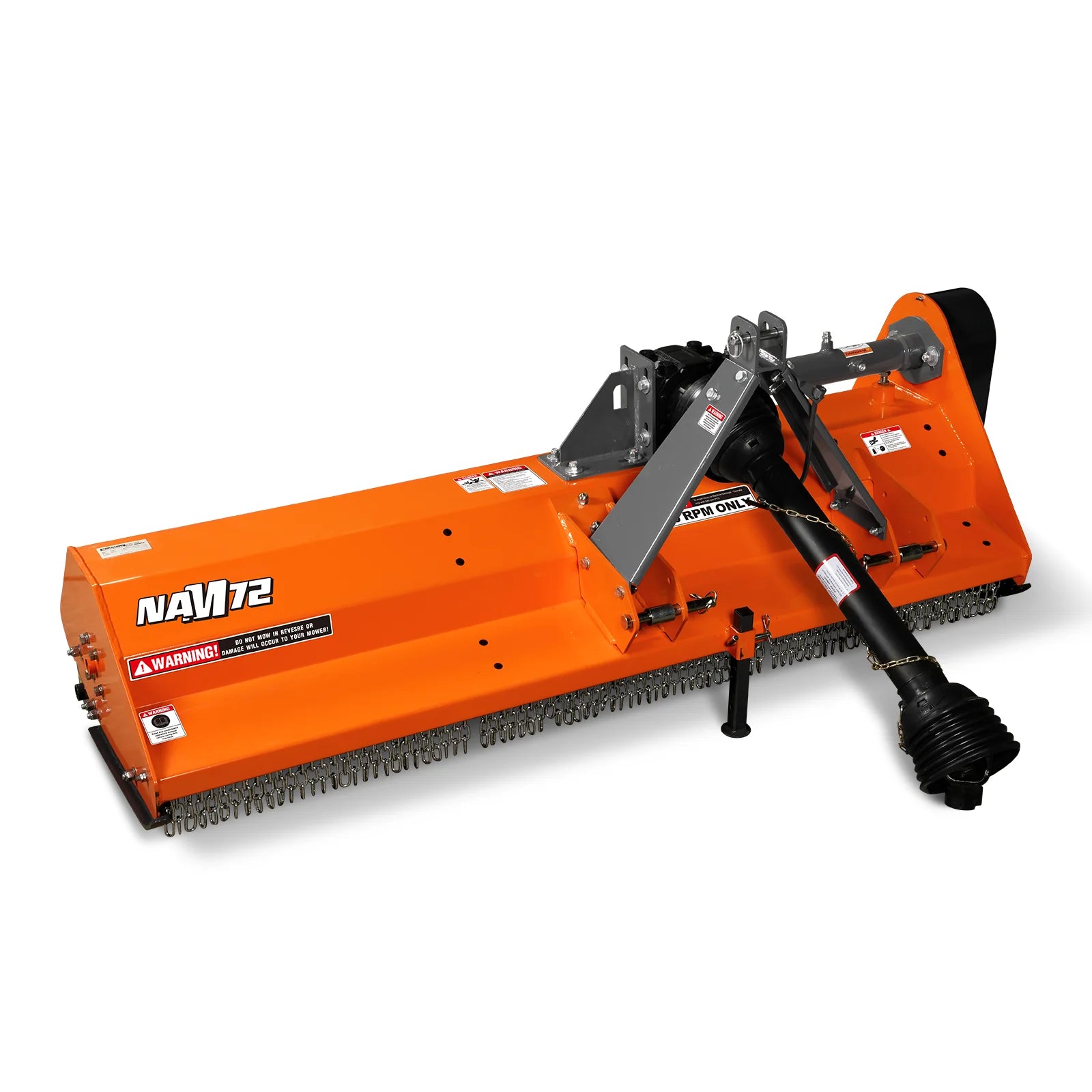 72'' PTO Driven Flail Mower 3 Point 45-85hp ,  NAM72