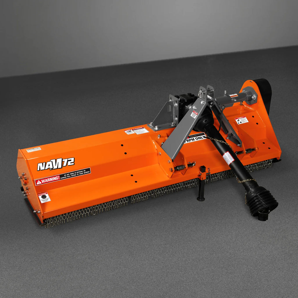 72'' PTO Driven Flail Mower 3 Point 45-85hp ,  NAM72