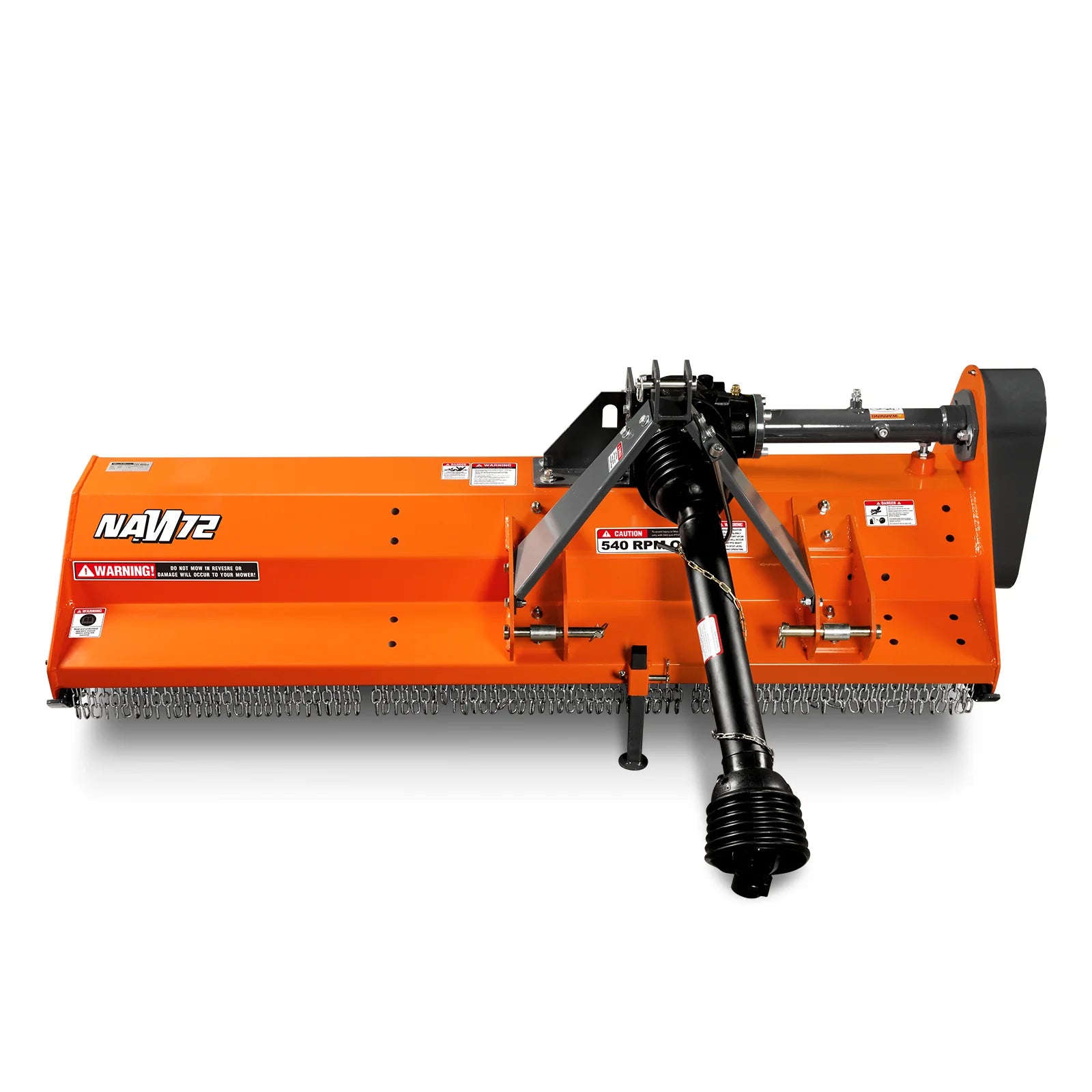72'' PTO Driven Flail Mower 3 Point 45-85hp ,  NAM72