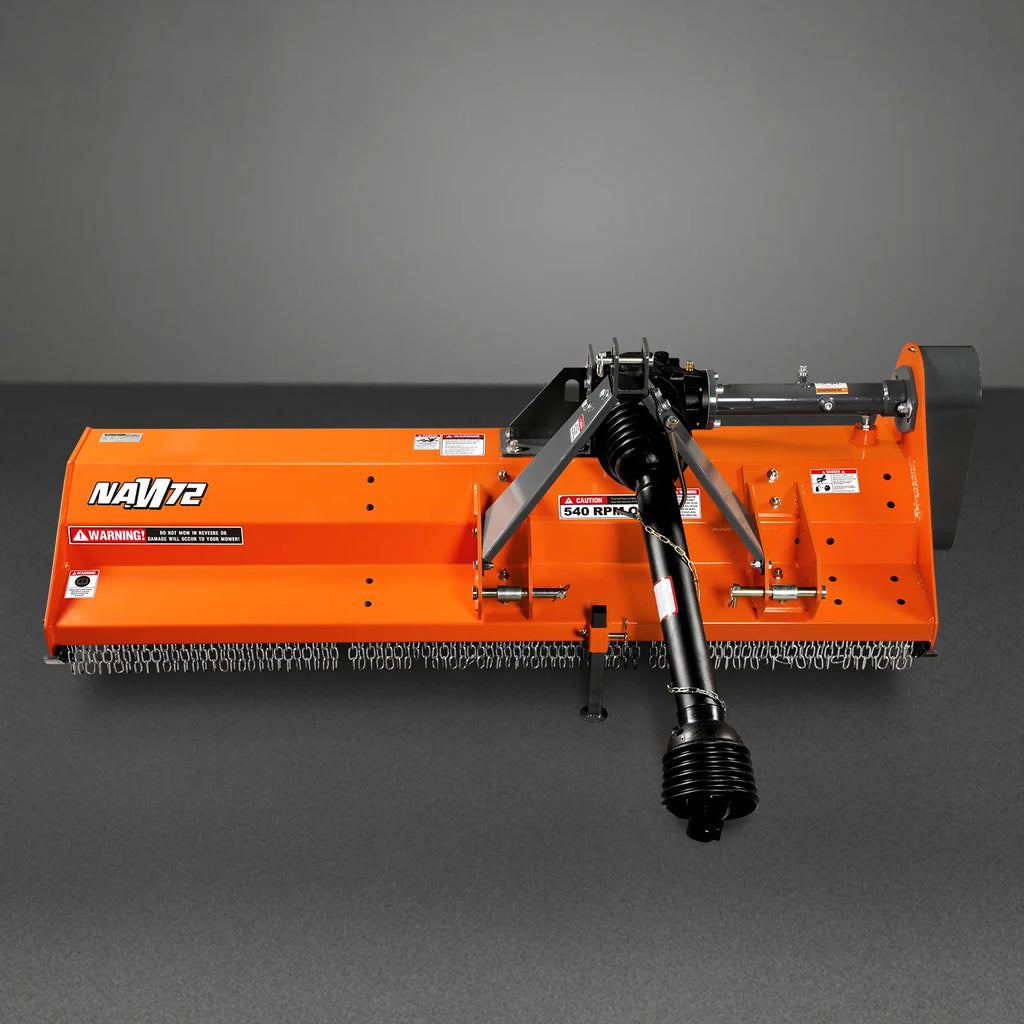 72'' PTO Driven Flail Mower 3 Point 45-85hp ,  NAM72