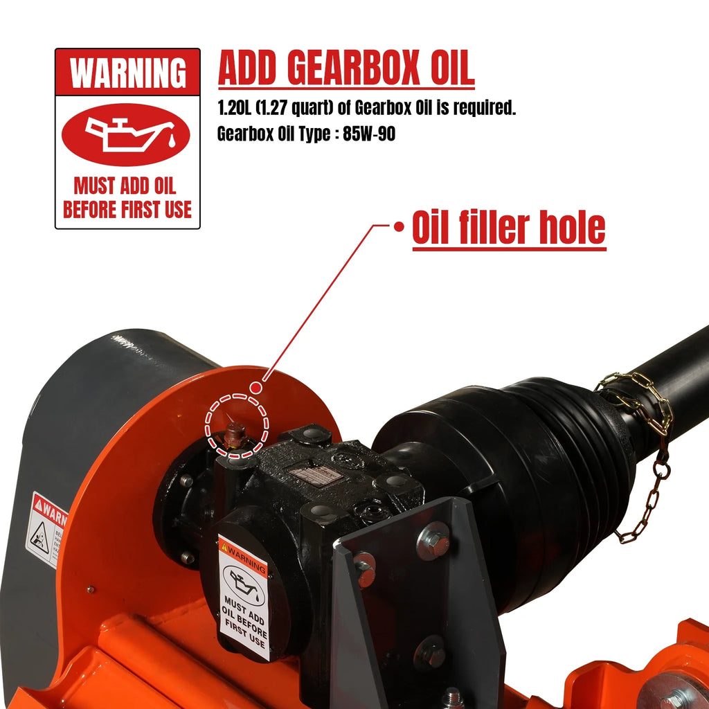 72" Heavy Duty Offset Ditch Bank Flail Mower,  90° Tilt,  70-100 HP Tractor,  3-Point Hitch,  PTO Driven,  VAM72