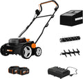 WORX WG855 40V Cordless 2-In-1 Lawn Dethatcher Scarifier