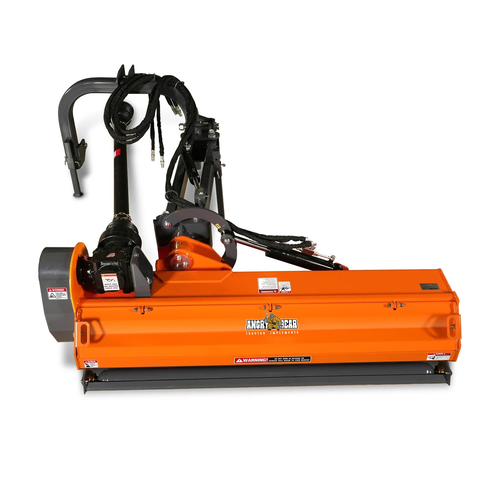 72" Heavy Duty Offset Ditch Bank Flail Mower,  90° Tilt,  70-100 HP Tractor,  3-Point Hitch,  PTO Driven,  VAM72
