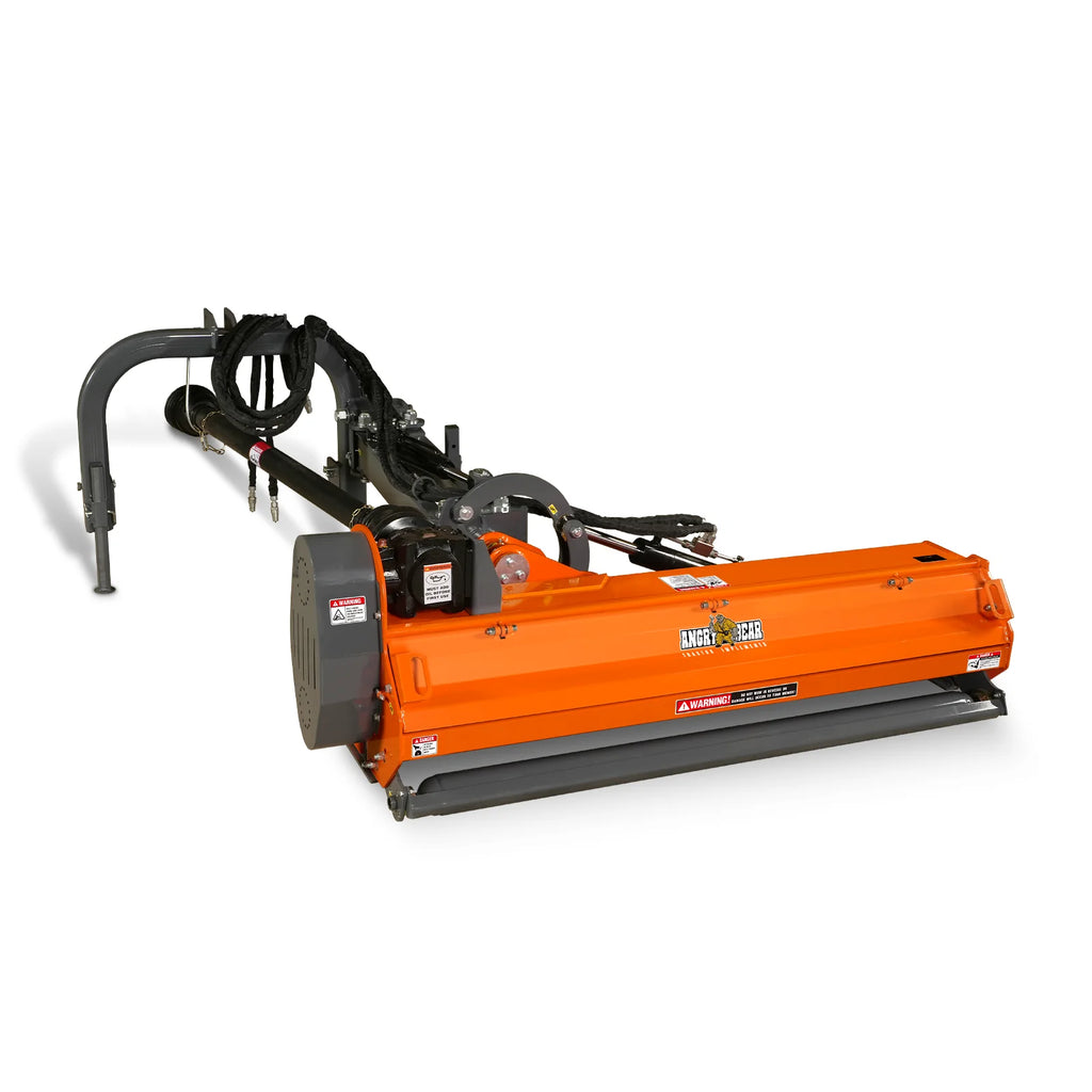 72" Heavy Duty Offset Ditch Bank Flail Mower,  90° Tilt,  70-100 HP Tractor,  3-Point Hitch,  PTO Driven,  VAM72