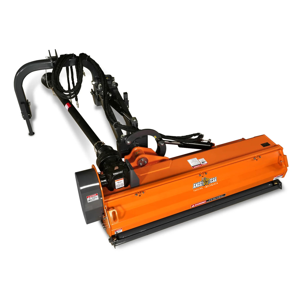 72" Heavy Duty Offset Ditch Bank Flail Mower,  90° Tilt,  70-100 HP Tractor,  3-Point Hitch,  PTO Driven,  VAM72