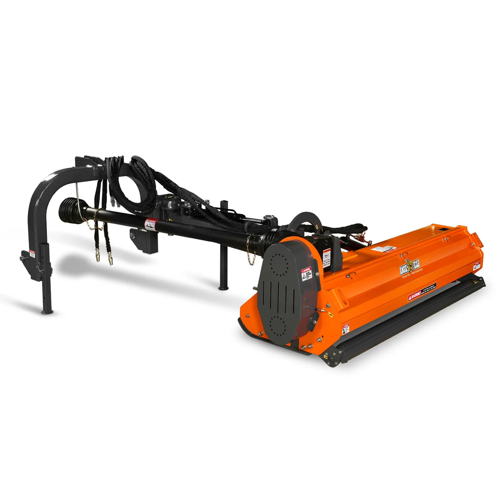 72" Heavy Duty Offset Ditch Bank Flail Mower,  90° Tilt,  70-100 HP Tractor,  3-Point Hitch,  PTO Driven,  VAM72