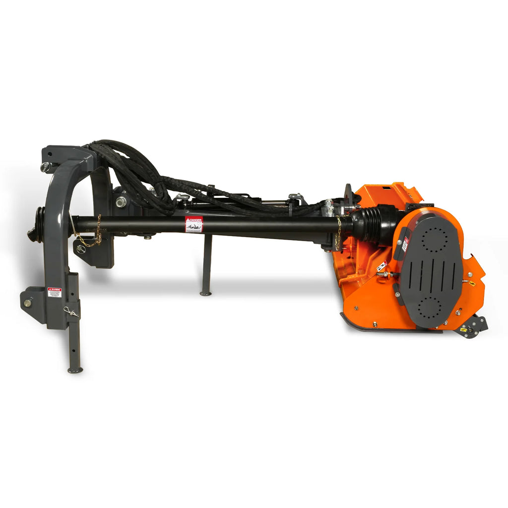 72" Heavy Duty Offset Ditch Bank Flail Mower,  90° Tilt,  70-100 HP Tractor,  3-Point Hitch,  PTO Driven,  VAM72