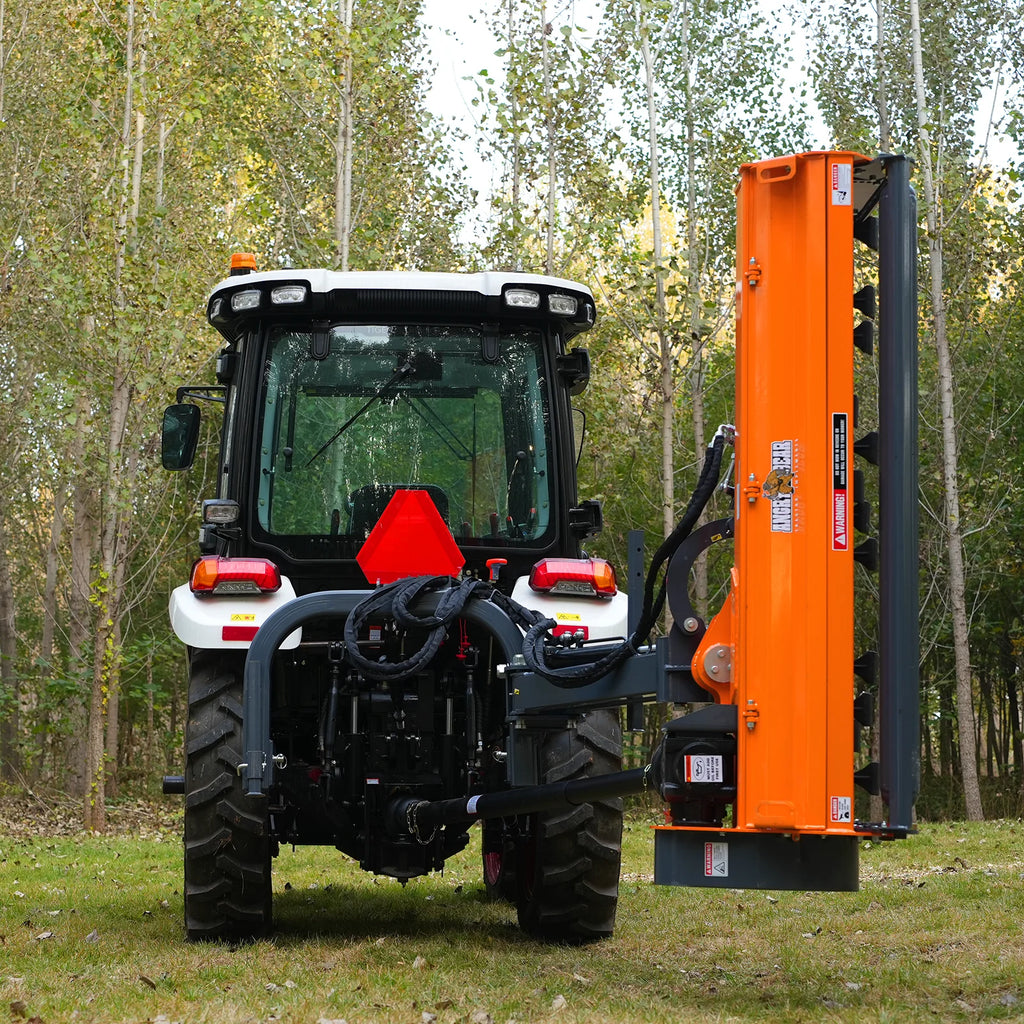 72" Heavy Duty Offset Ditch Bank Flail Mower,  90° Tilt,  70-100 HP Tractor,  3-Point Hitch,  PTO Driven,  VAM72