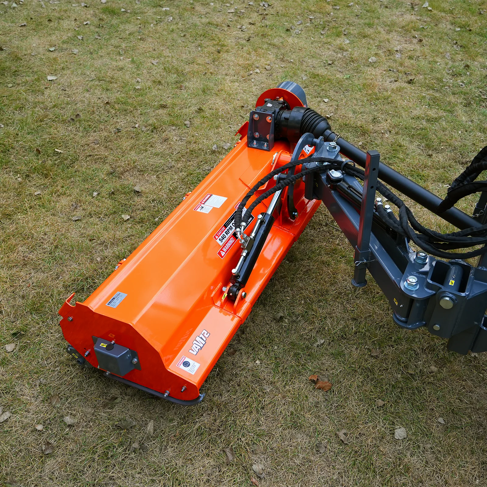 72" Heavy Duty Offset Ditch Bank Flail Mower,  90° Tilt,  70-100 HP Tractor,  3-Point Hitch,  PTO Driven,  VAM72