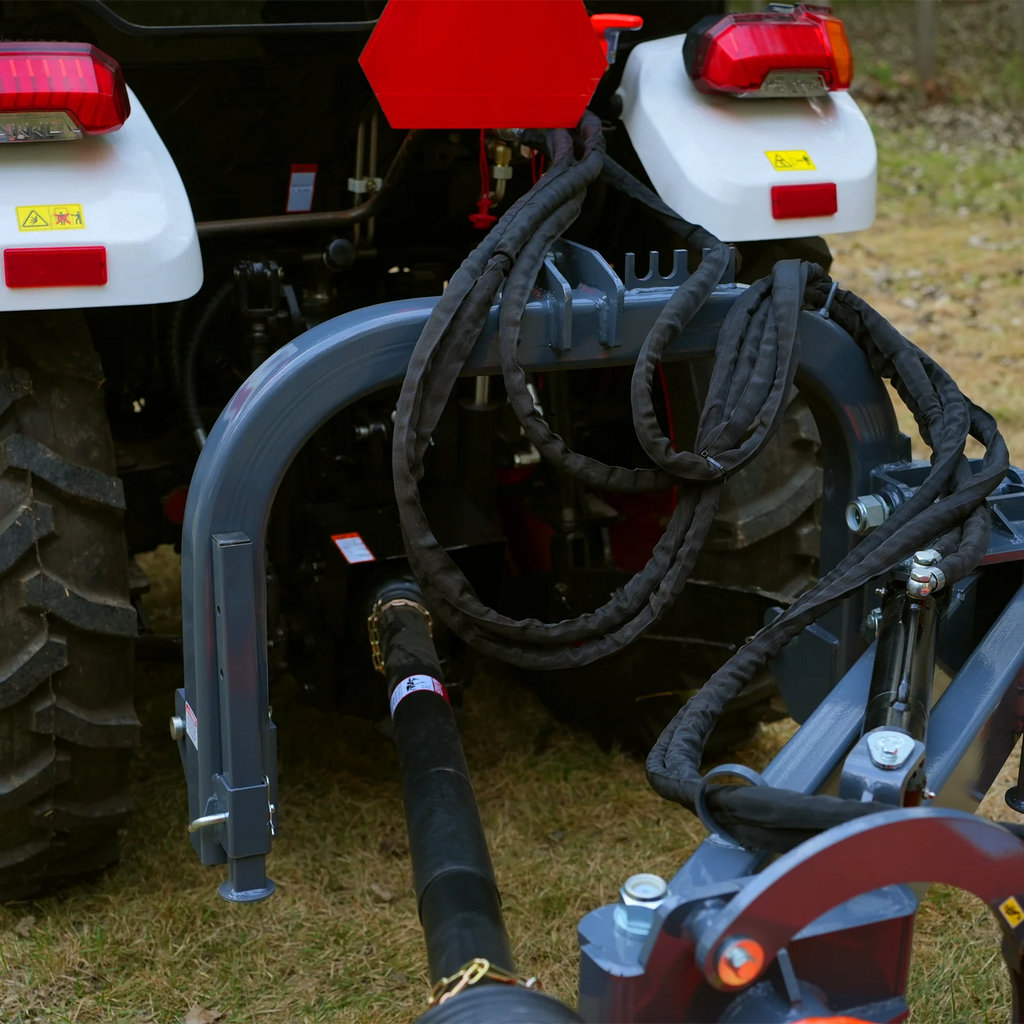 72" Heavy Duty Offset Ditch Bank Flail Mower,  90° Tilt,  70-100 HP Tractor,  3-Point Hitch,  PTO Driven,  VAM72